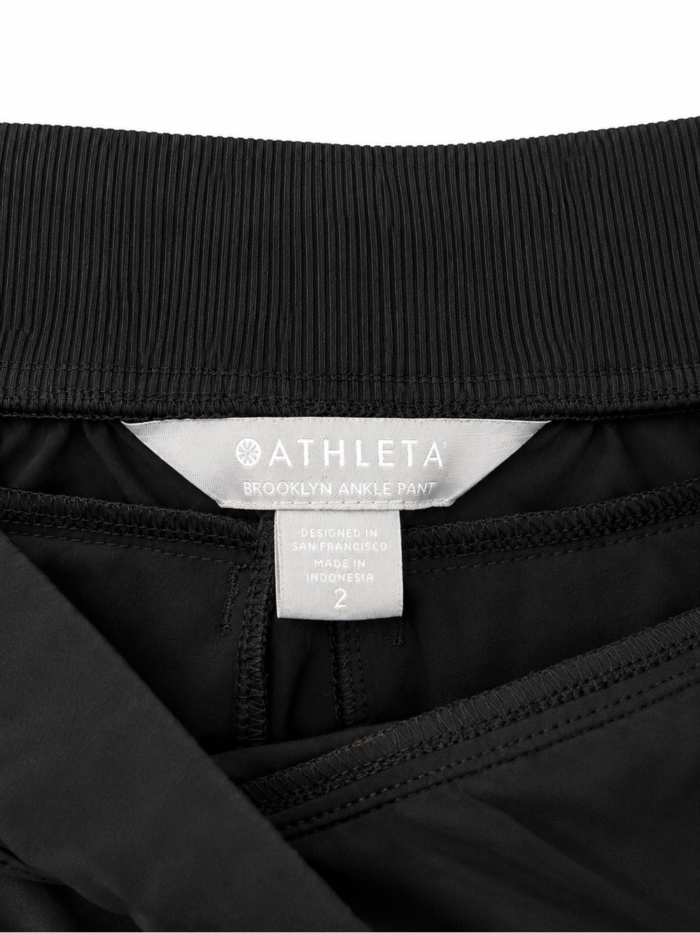 Athleta Black Athletic Skort Size 2 with Pockets Activewear